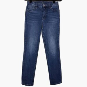 KUT From The Kloth Jeans Womens 6 Blue Mid Rise Straight Leg Stretch